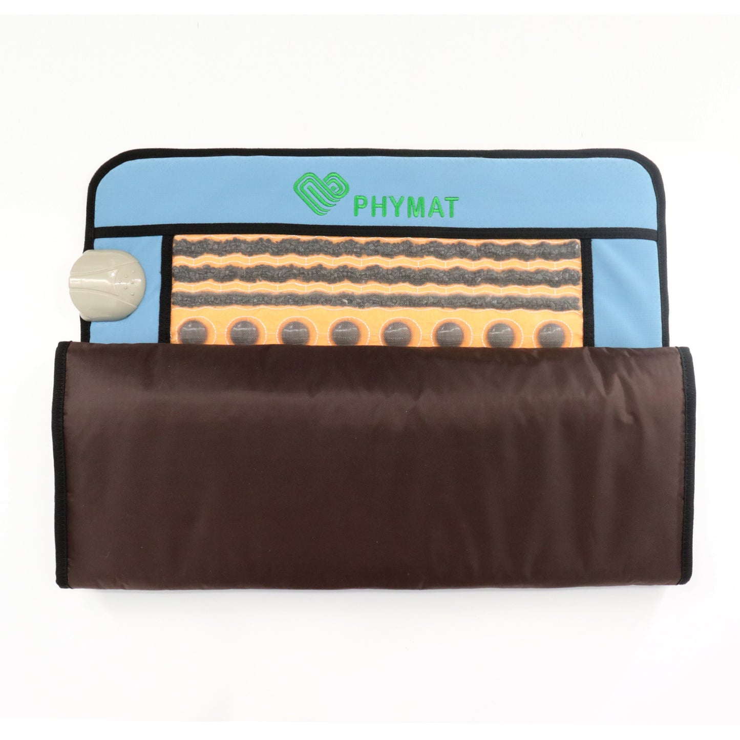 PHYMAT Far Infrared Heating Pad - 7 Kind Crystal Crushed gemstone(31"x21") US 110V PHYMAT