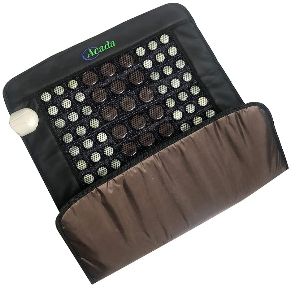 Acada Far Infrared Heating Pad - Jade Tourmaline Hot Stone Heating Pad - Infrared Heating Pad (31"x21") US 110V PHYMAT